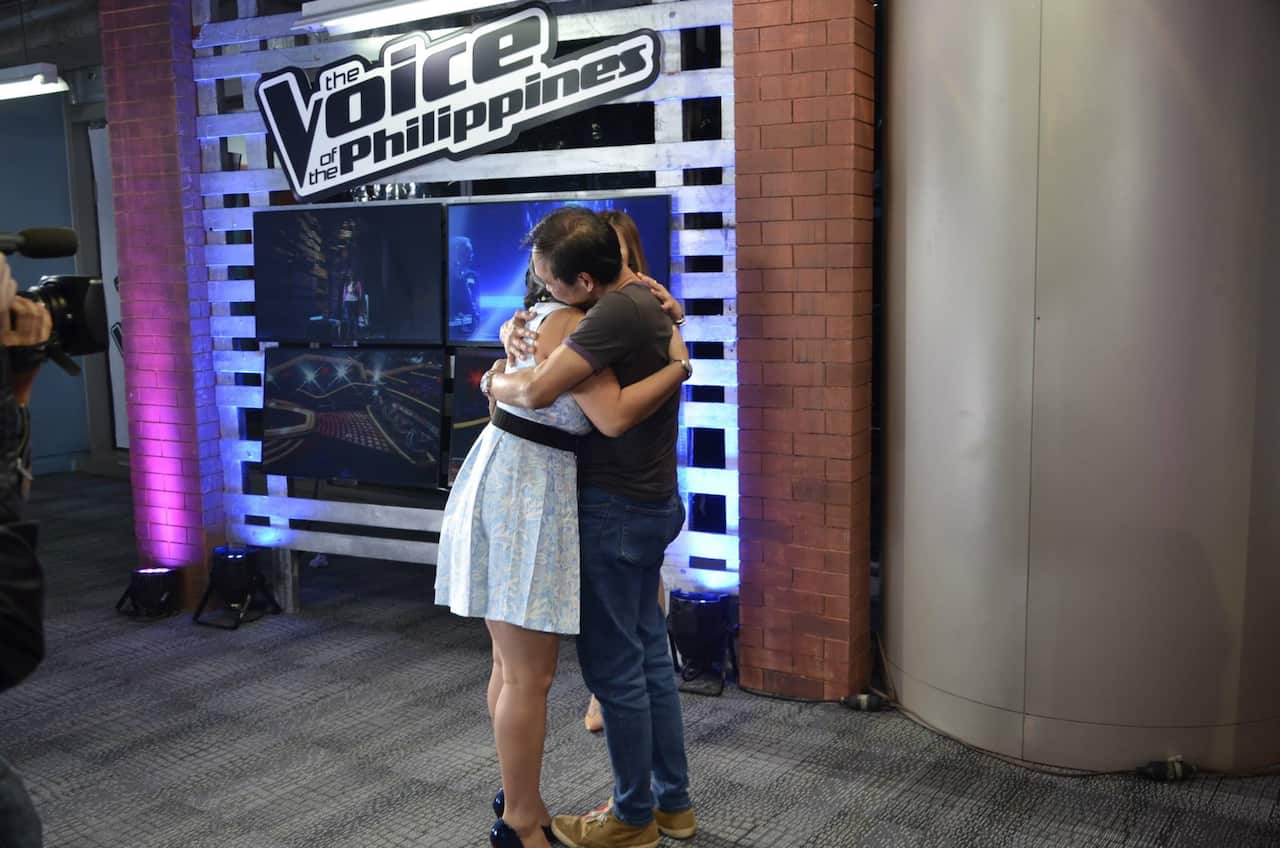 Giselle Hernandez in The Voice Philippines audition.