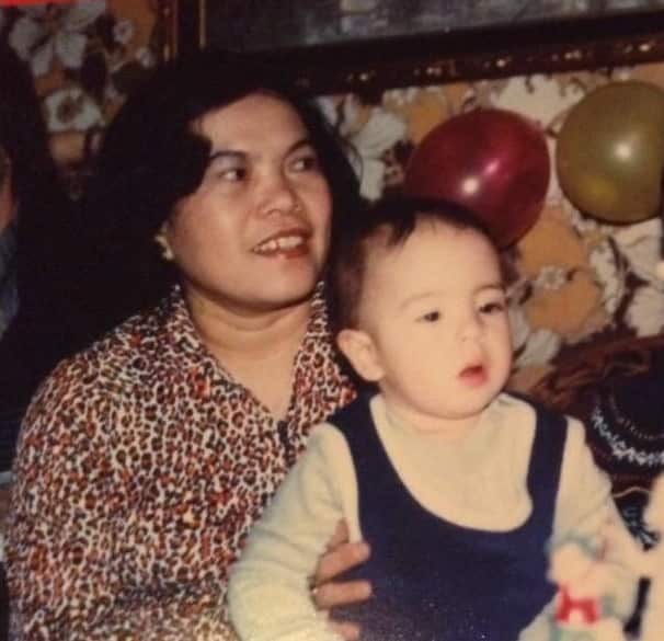 Glen Mayer and mum