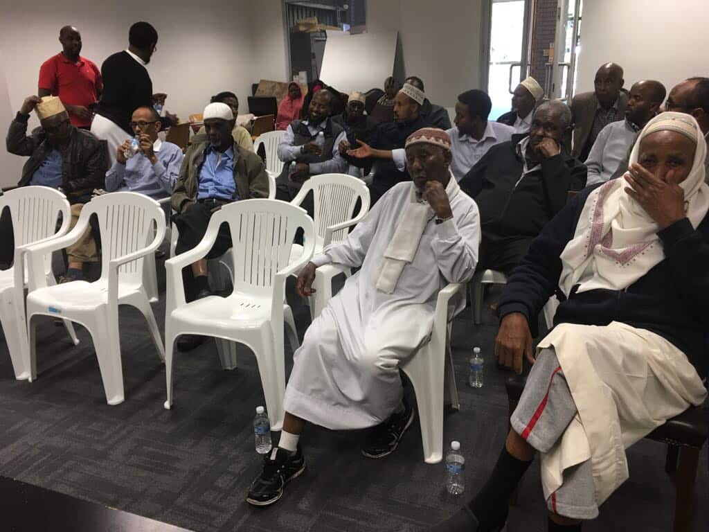 community members who attended the event.