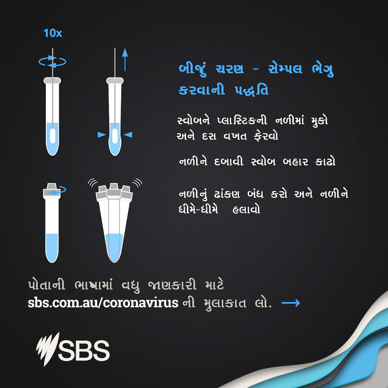 RAT instructions in Gujarati