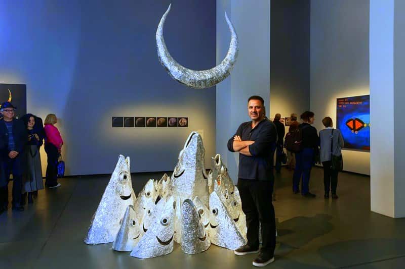 احد اعمال الفنان حيدر عبادي