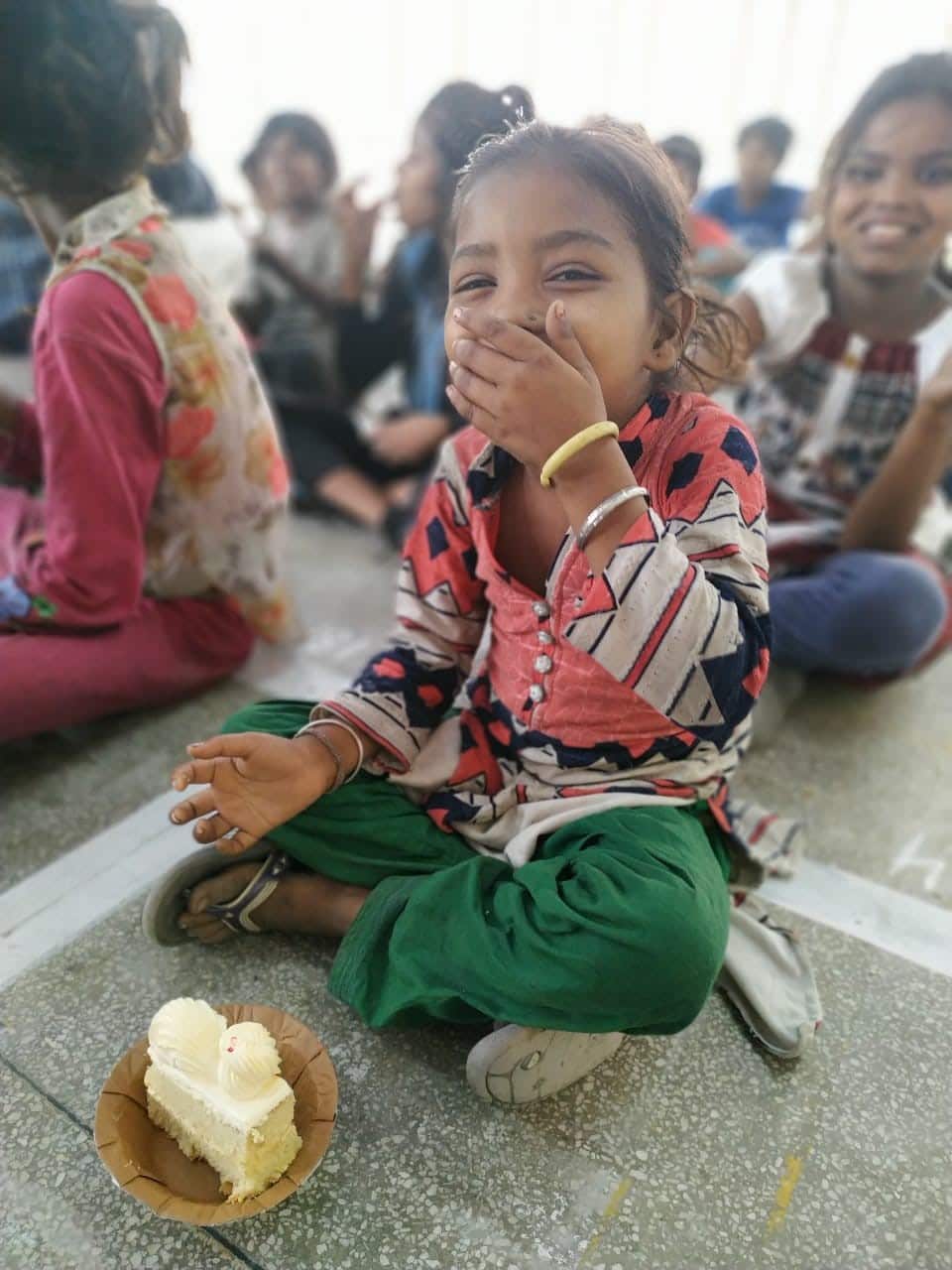 Food drive organised by Har Hath Kalam in Patiala, India 
