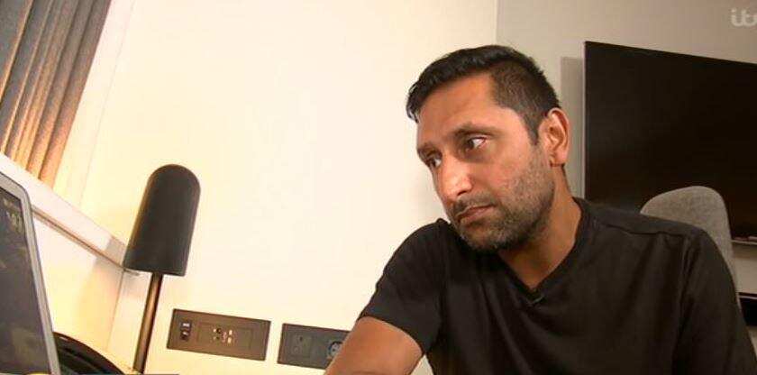 Mr Athwal said he stroked the youngster’s hair while checking that the terrorists would not return