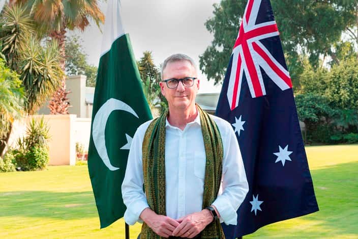 Australian High Commissioner to Pakistan, Dr Geoffrey Shaw.