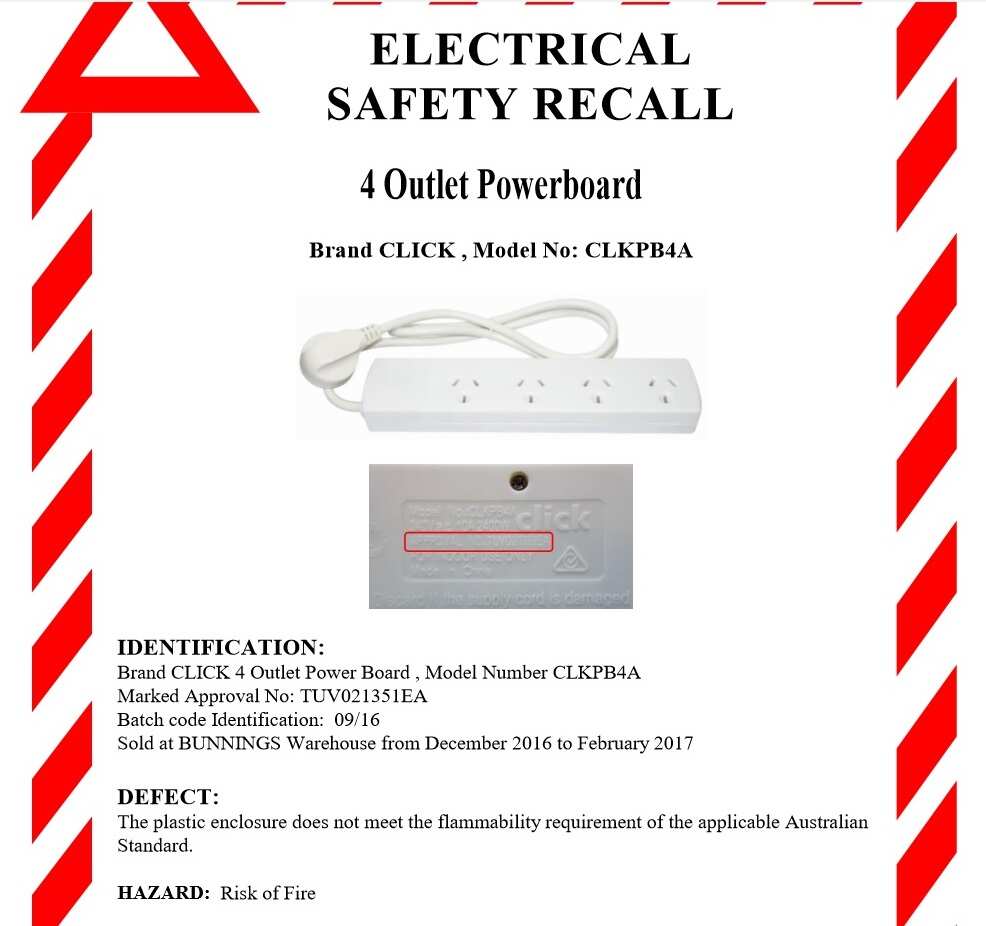 product recall