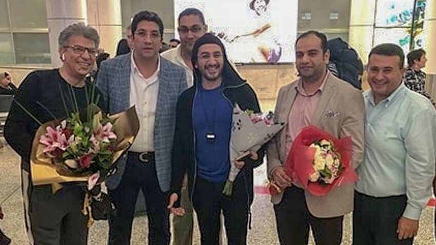 Egyptian actor Ahmed Helmy arrives in Sydney
