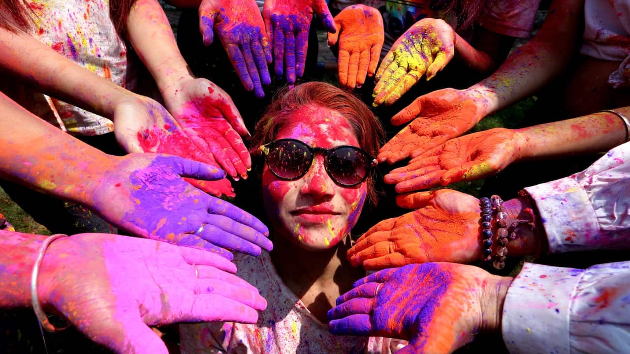 Holi in Australia 
