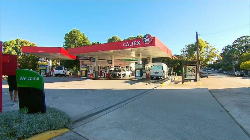 The 53-year-old man first made contact with the girl when she passing through a petrol station in Marrickville. 