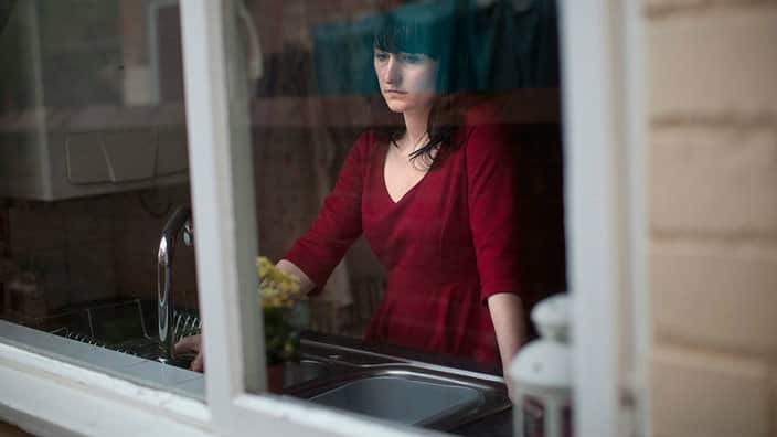 Woman by the window