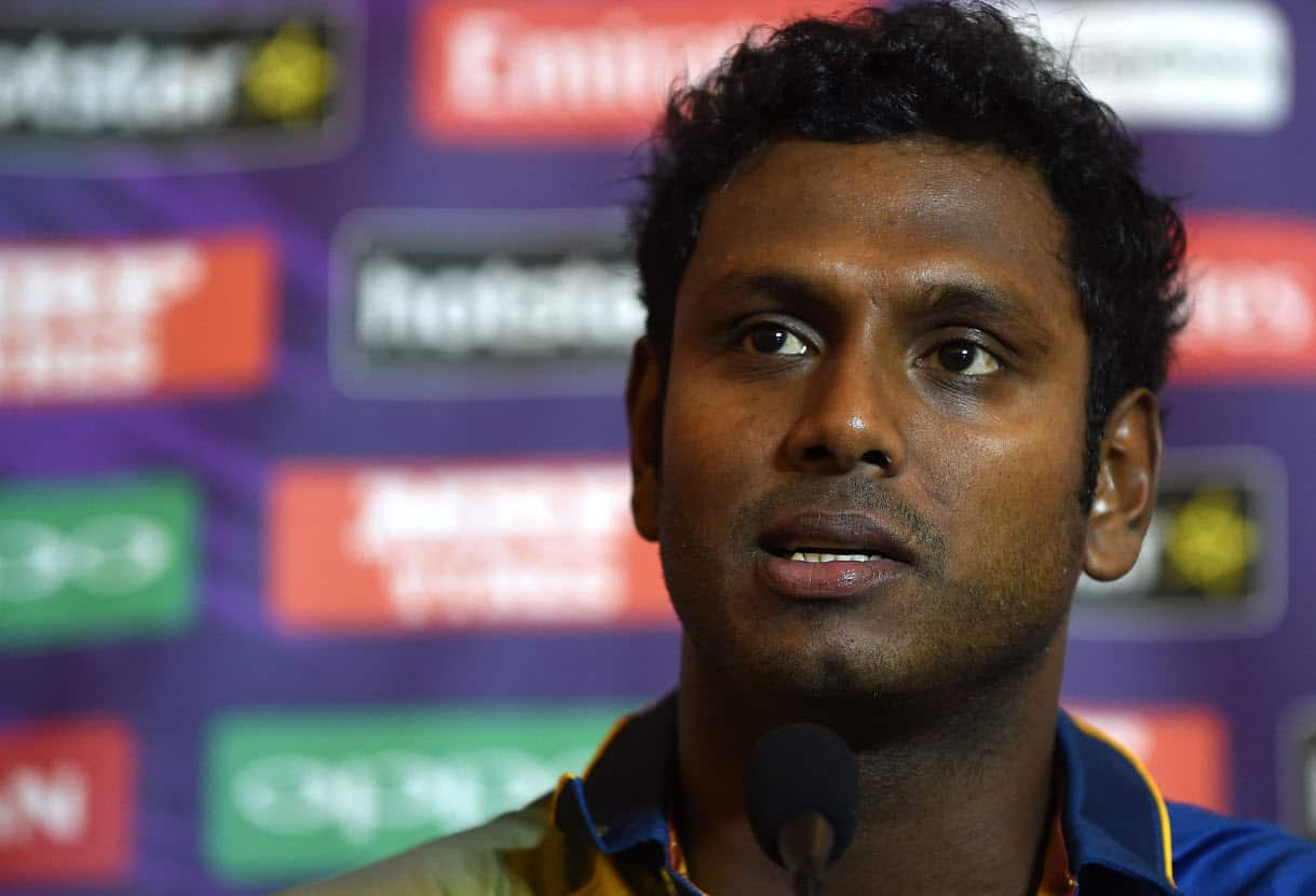 Sri Lanka Crikcet captain Angelo Mathews