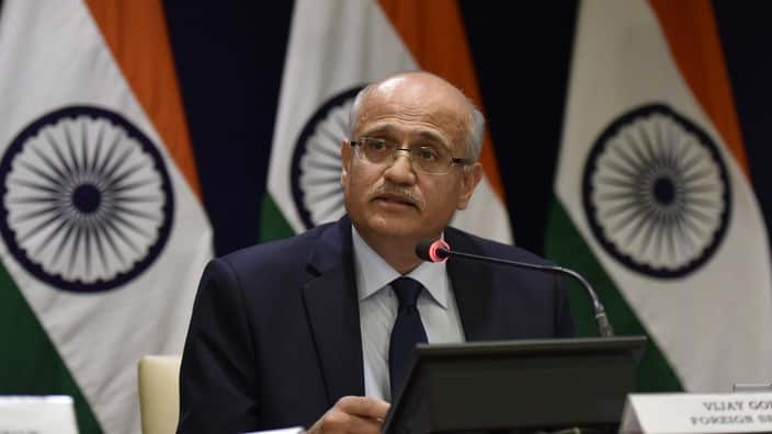Foreign Secretary Vijay Gokhale briefs media regarding airstrike by Indian Airforce 