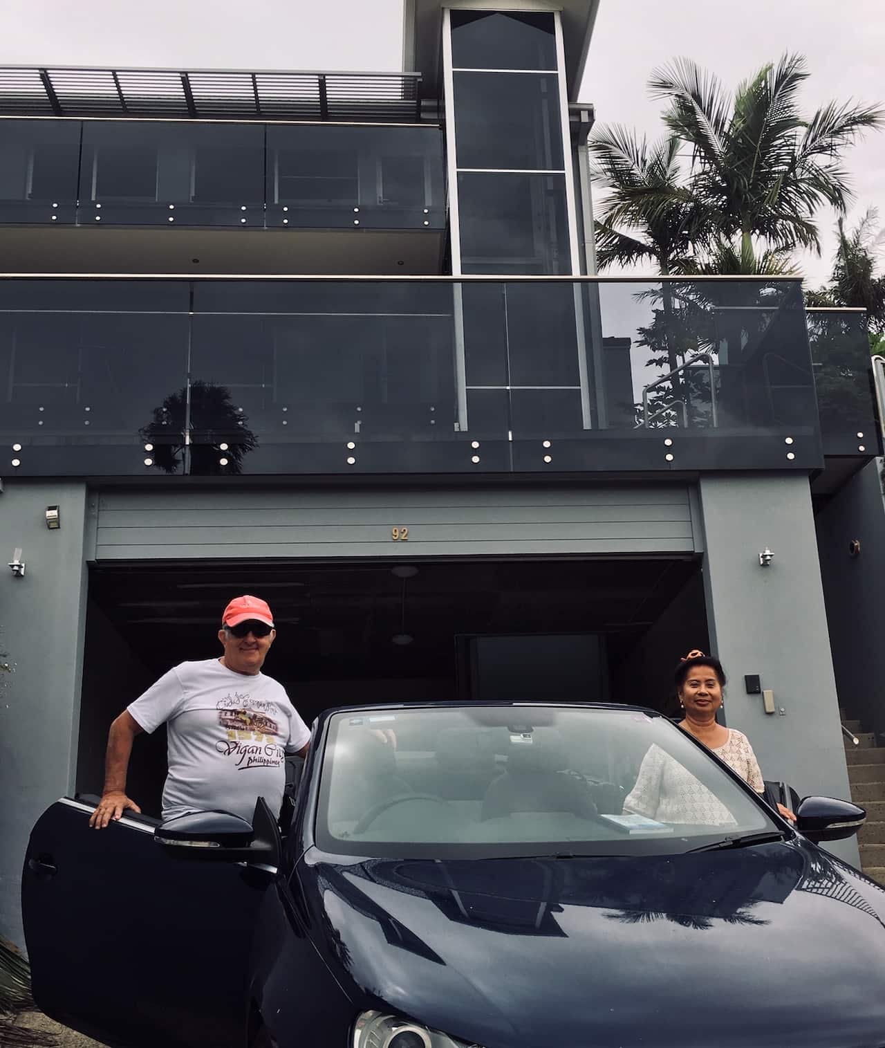 Imelda Argel and husband