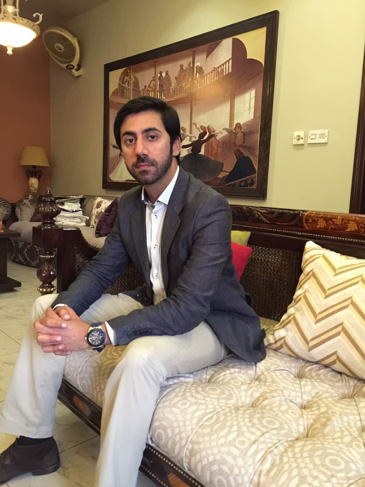 Hussain Nadim was named on Forbes '30 Under 30' list