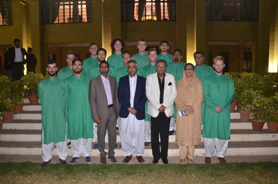 International hockey players in Pakistan