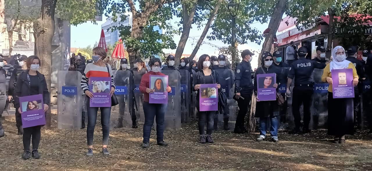 Women's rights protest