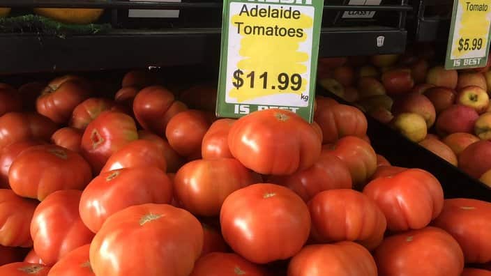 Vegetable prices