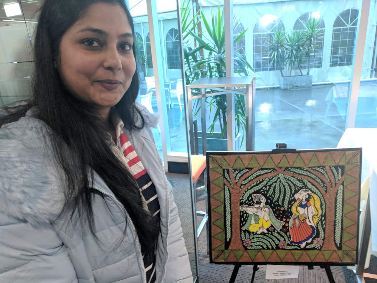 Artist Shakshi Yadav