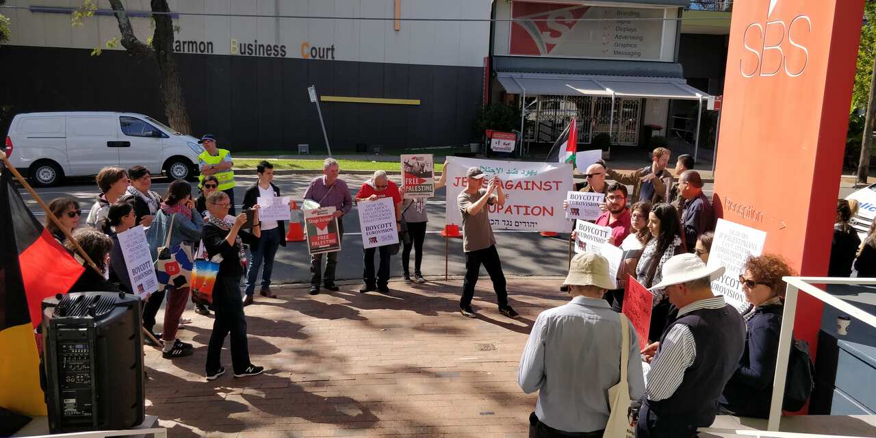 Anti-Eurovision protest 
