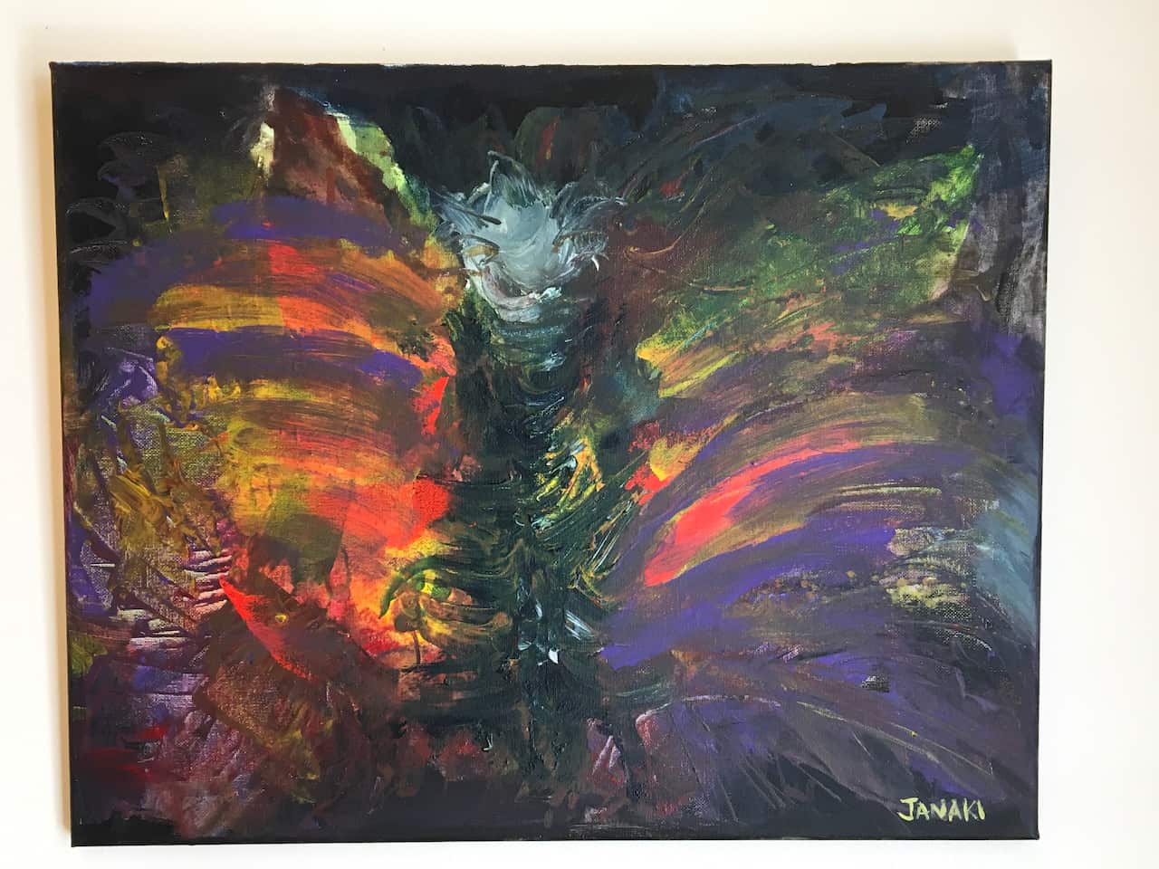 The Dancing Dragon by six year old Artist