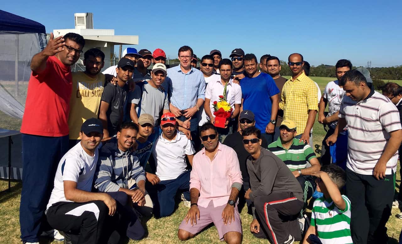 Members of Scoresby cricket club