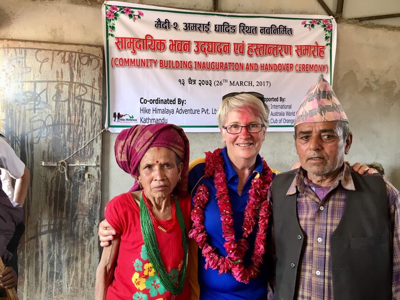 Former Ambassador and volunteer to Nepal among the Australia Day