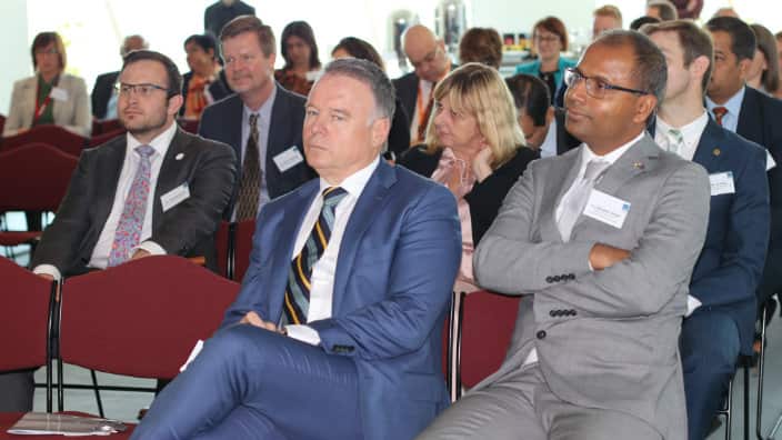 Release of a report on agribusiness in Canberra