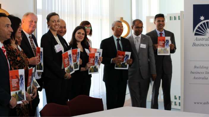 Release of a report on agribusiness in Canberra