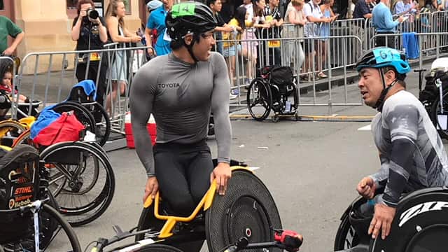 Wheelchair racing kota suzuki