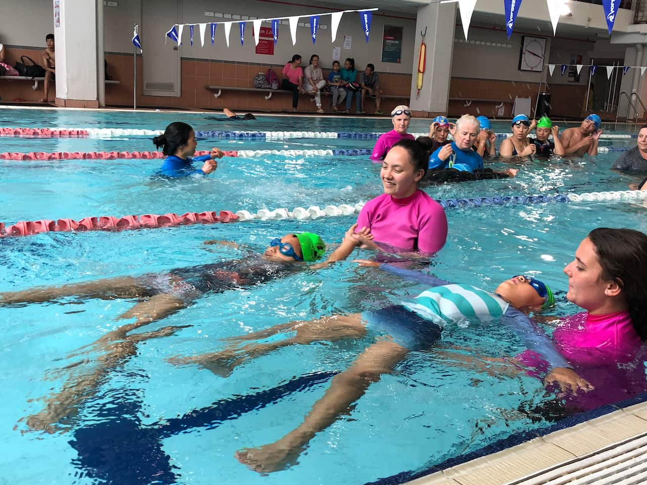 Tibetans dive into Aussie swimming culture on Sydney’s Northern Beaches ...