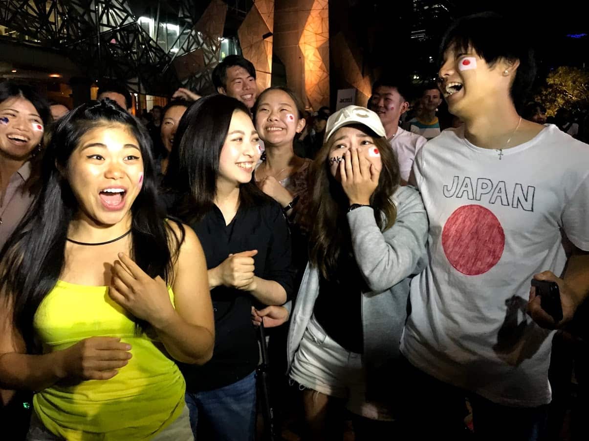Fans of Naomi Osaka