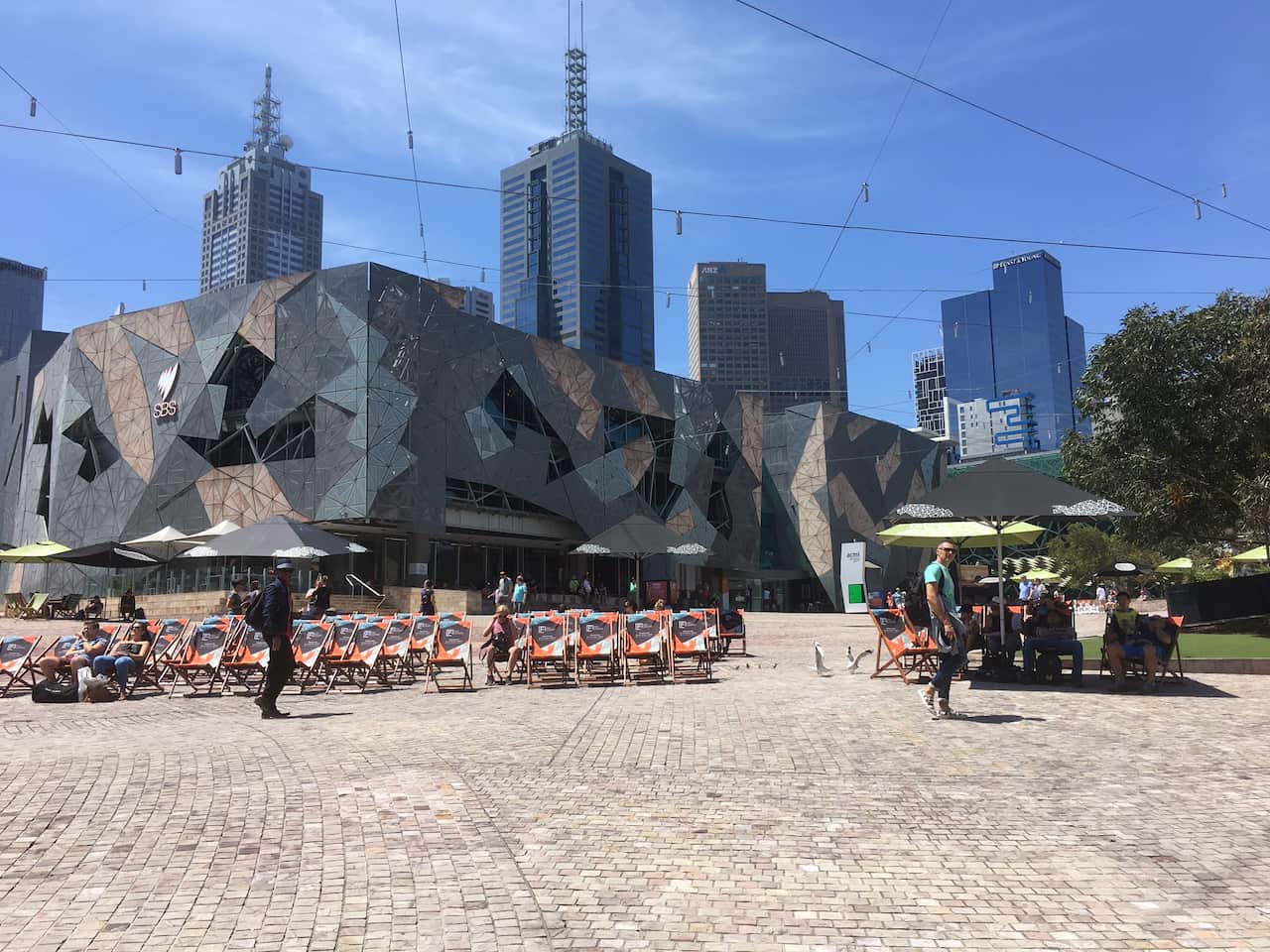 Federation Square in Melbourne