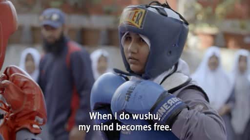 India's wushu warrior girl