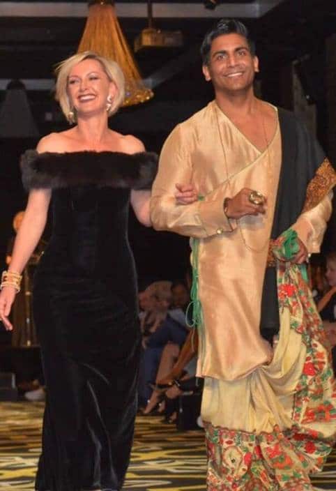 Indranil Halder and Deborah Knight