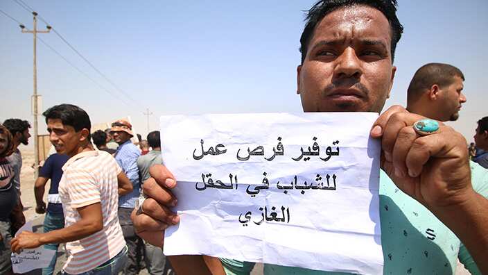 Protests in iraq