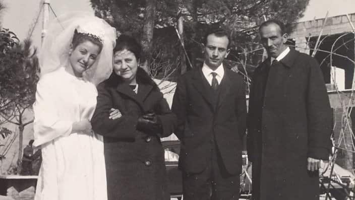 Ismail e Marisa El Gabaili con i genitori