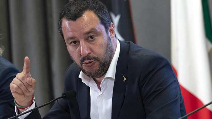 Italy interior minister matteo salvini