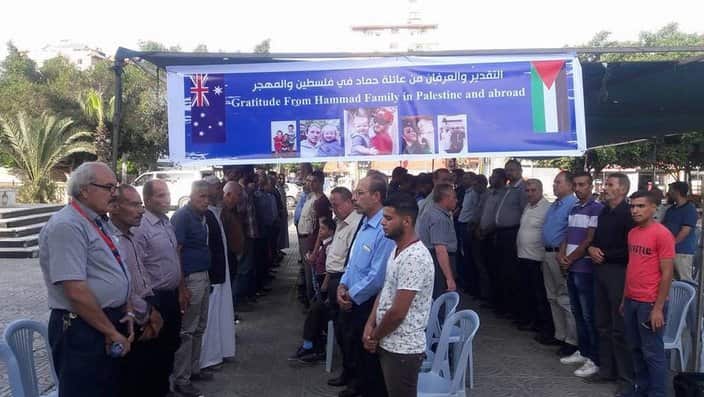 Palestine memorial for Shaun Oliver
