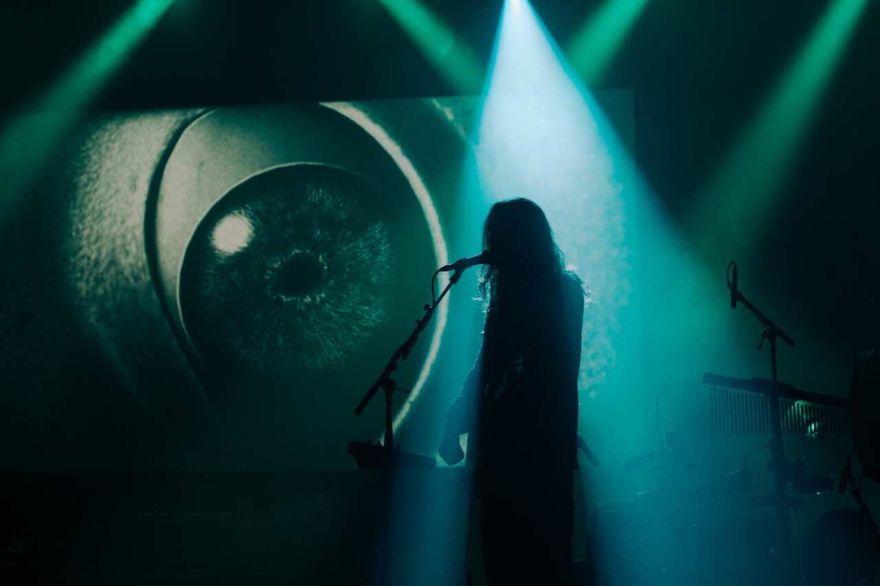 Pasco on the Robert Smith's Meltdown stage.