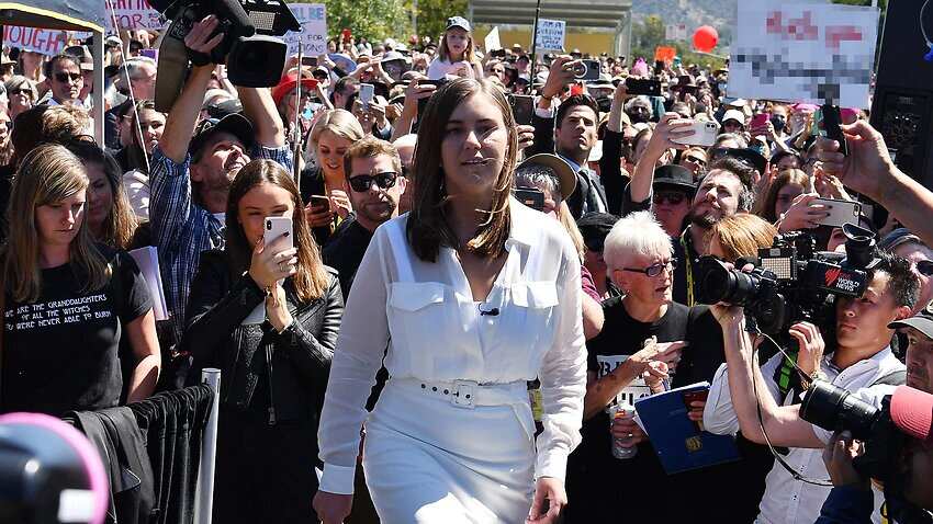 Brittany Higgins complained that she had been raped in Parliament House.