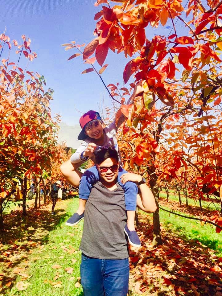 Jerry O'Brien and his son. 