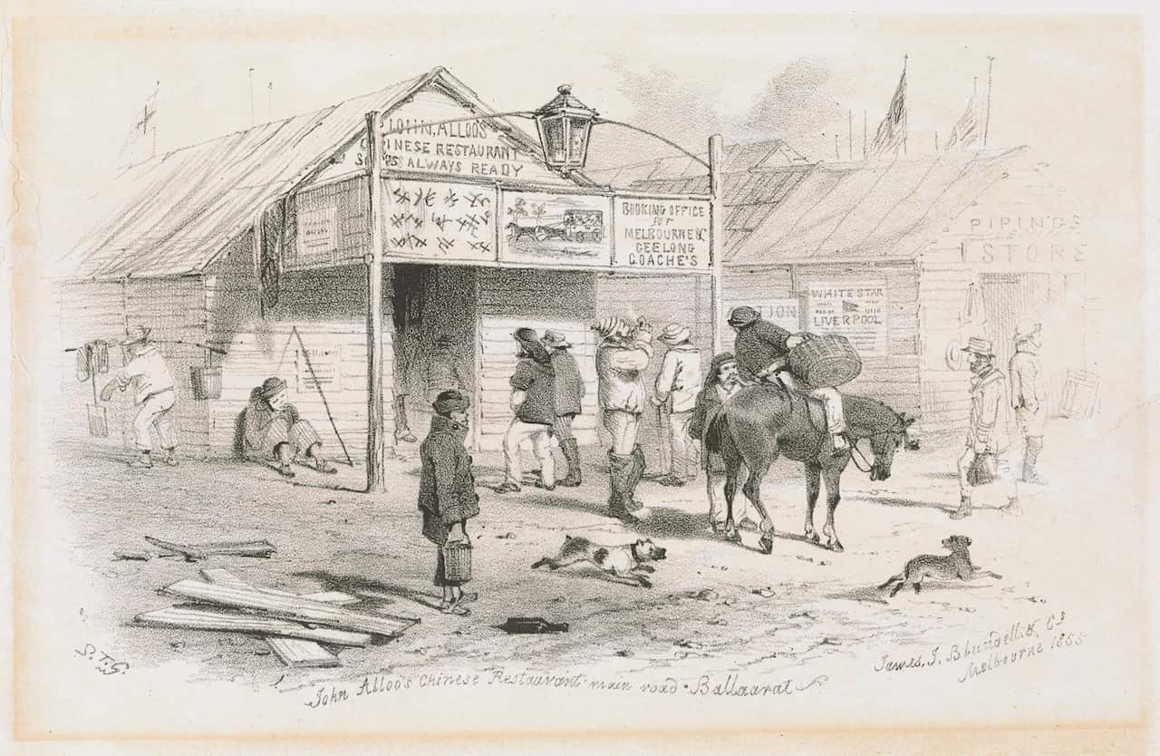 John Alloo’s Chinese Restaurant on Main Road Ballarat.
