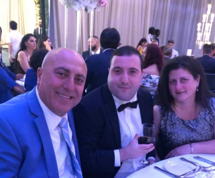 Naim Melhem and family