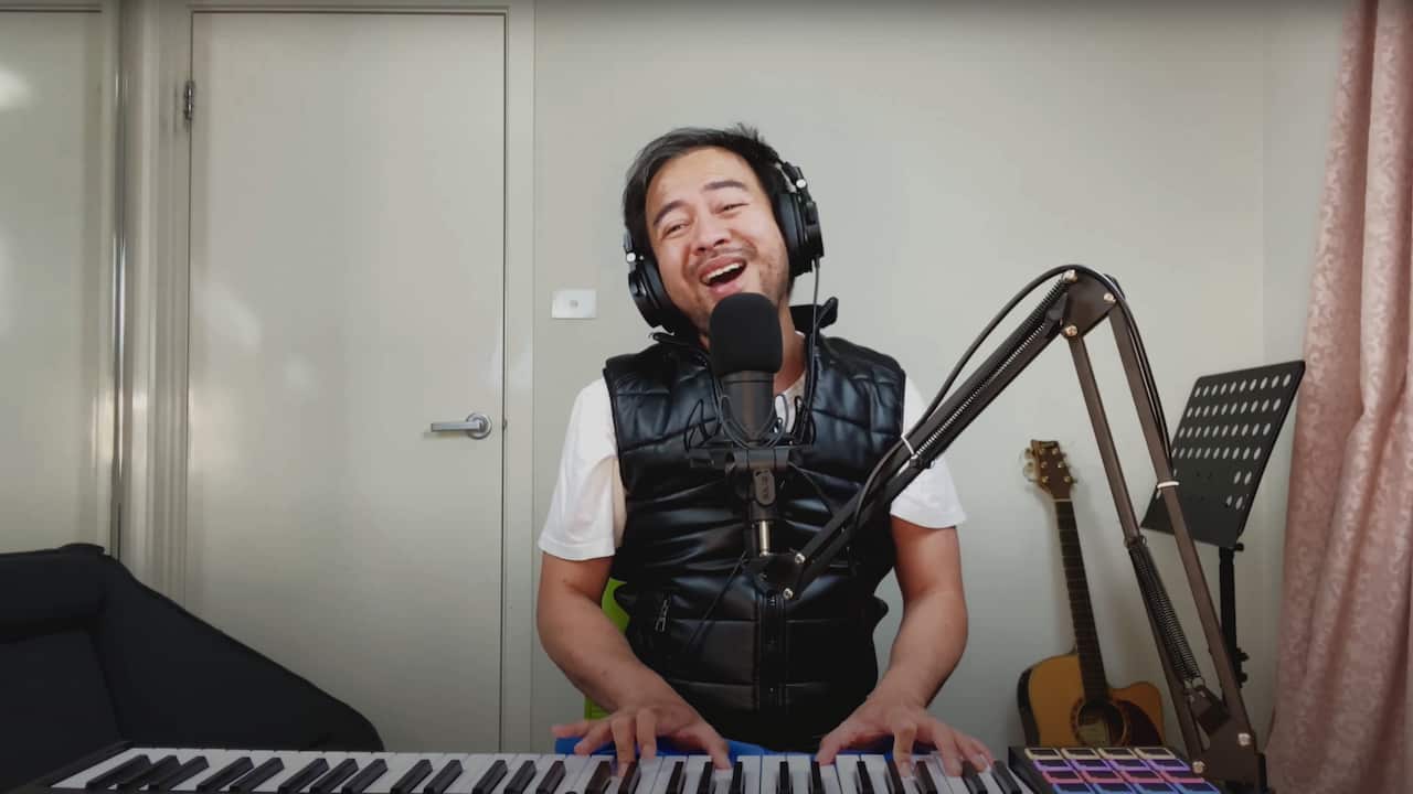 Emerging music artist Jonah Manzano 