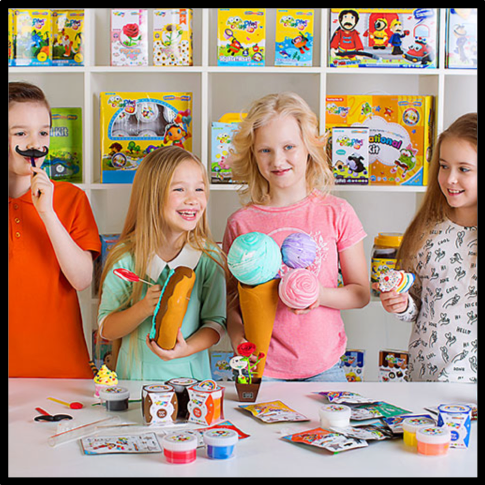 Jumping Clay - Non-toxic ecological clay for children