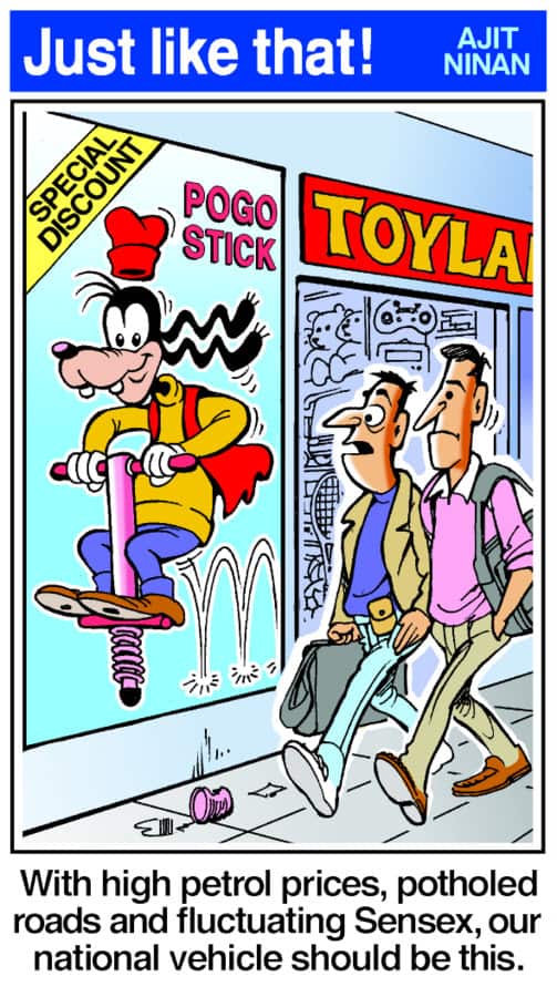 Cartoon by Ajit Ninan