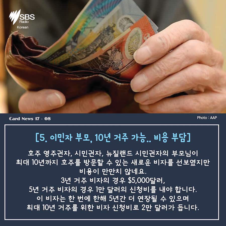 카드 뉴스: 2017-18 호주 연방 예산안, 이민자 사회에 직격탄 | SBS Korean