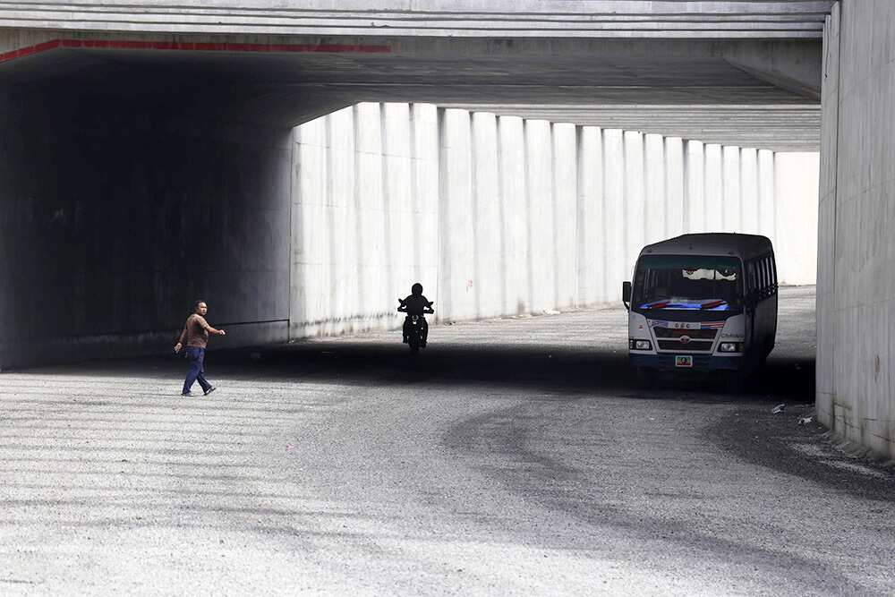 Kalanki underpass ready for traffic.