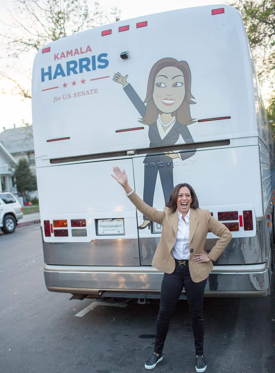 Kamala Harris, now Senator-elect, from California