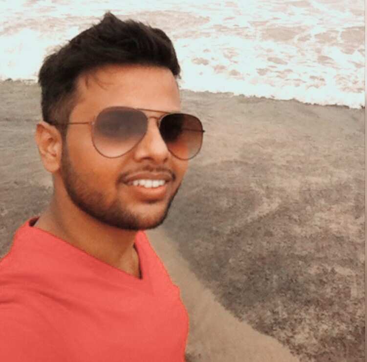 Chennai Super Kings fan Karan Shah