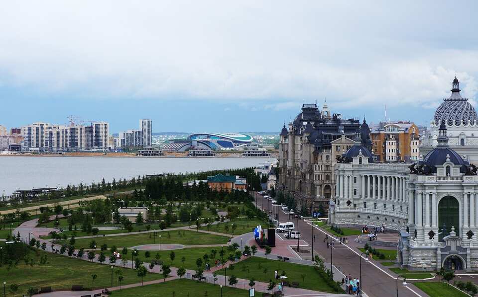 Kazan, the city held the first match of socceroos